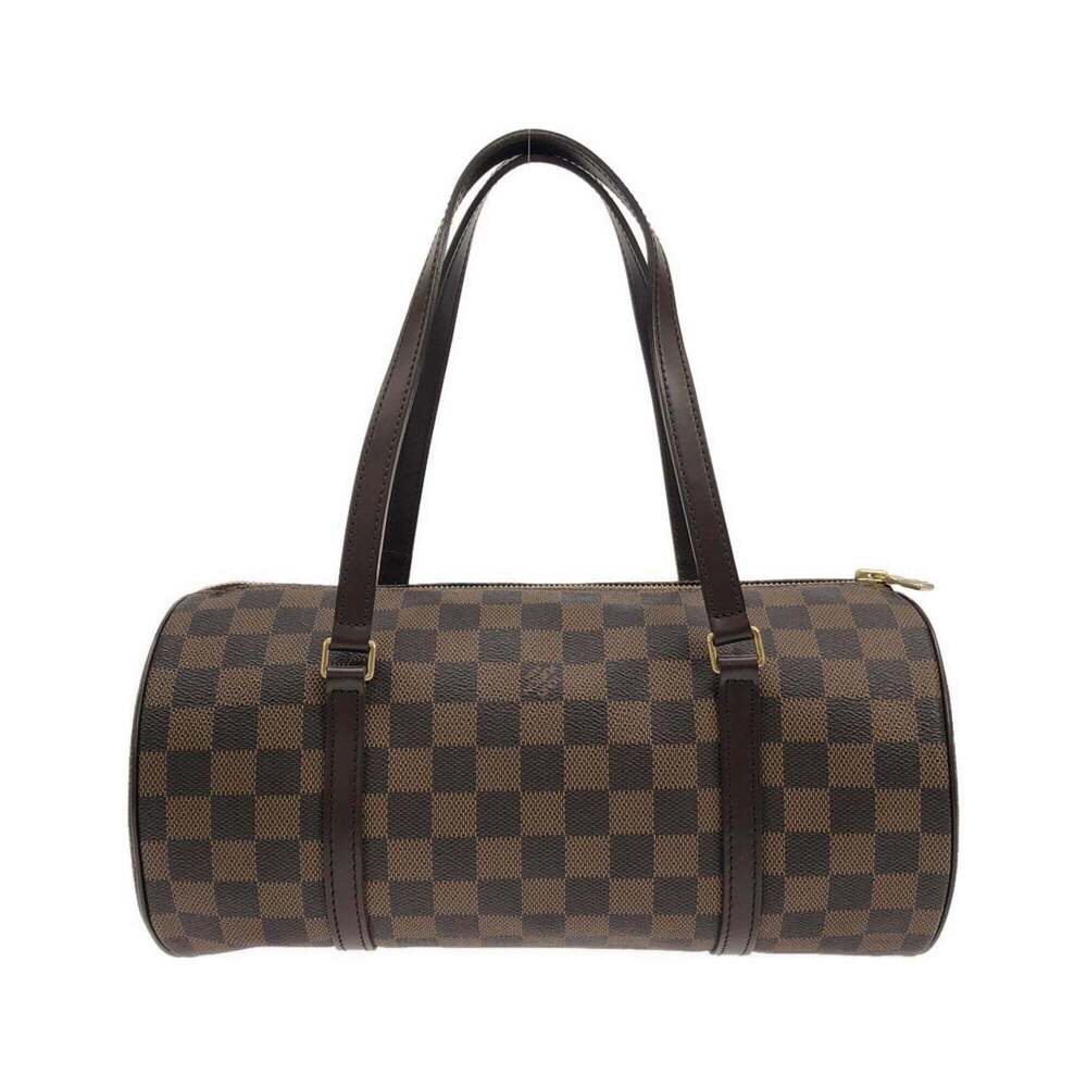 LOUIS VUITTON Authentic Brown Damier Papillon 30 Pouch - Picture 2 of 9